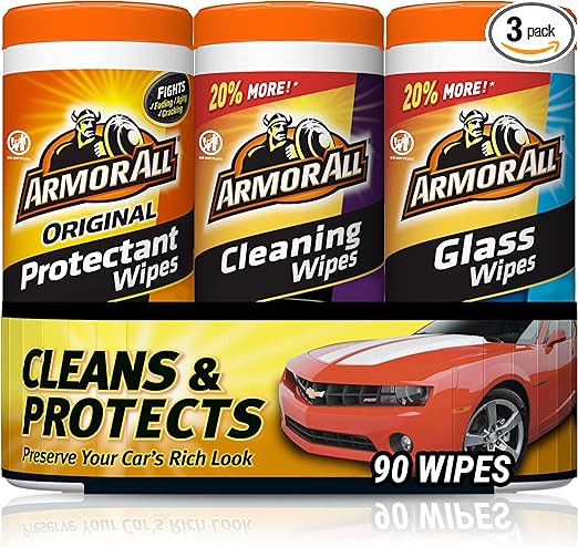 מארז מגבונים לניקוי ותחזוקת הרכב Armor All 🧽🚗