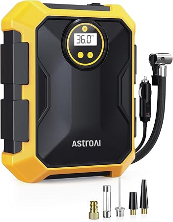 קומפרסור משאבה לרכב AstroAI Tire Inflator 12V DC
