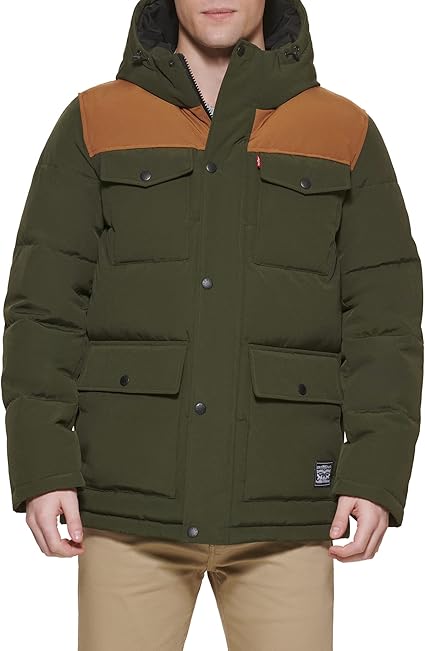 מעיל ליוויס לגברים Levi's Arctic Cloth Quilted Performance Parka