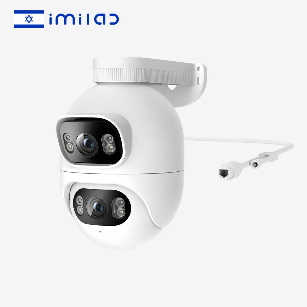 מצלמת אבטחה וויפי כפולה מתקדמת IMILAB EC6 Dual 2K+2K WiFi לשימוש חיצוני