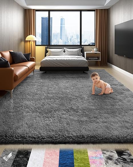 שטיח פלאפי רך Ophanie בגודל 180×120 ס"מ לפנים הבית 🏡✨
