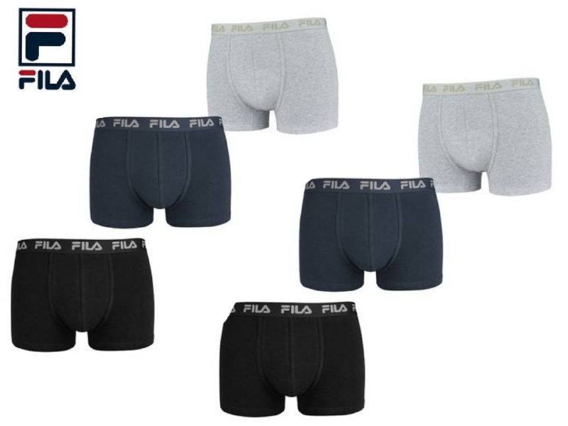 מארז 6 תחתוני בוקסר גברים FILA