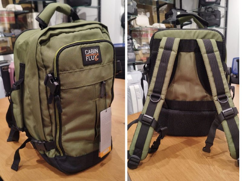 ✈️ תיק עליה למטוס מתרחב EcoLite 25L מבית CABIN FLUX ✈️