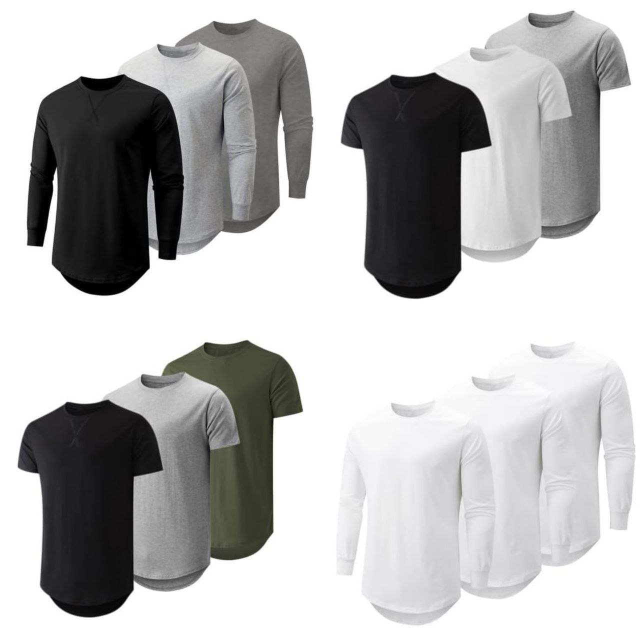 שלישיית חולצות Jimmer היפסטר