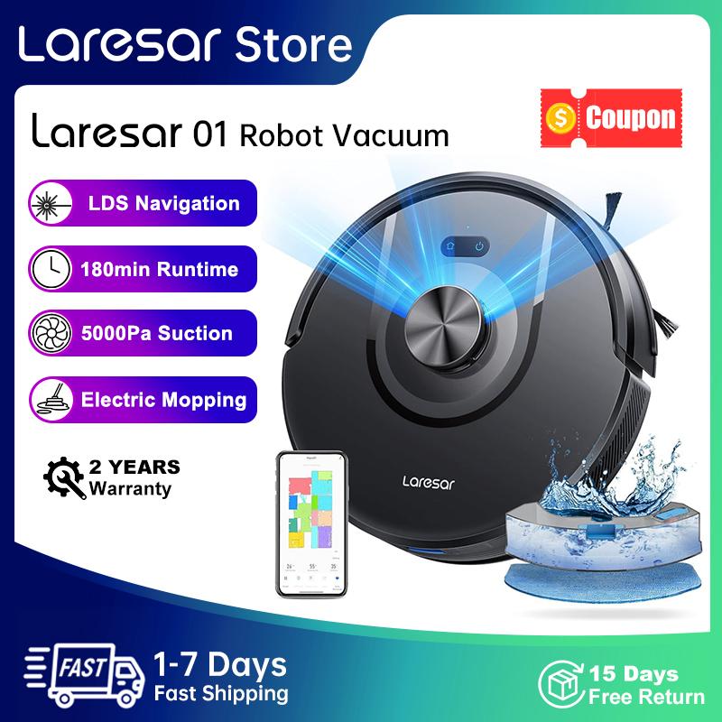 שואב שוטף רובוטי חכם Laresar Mars01