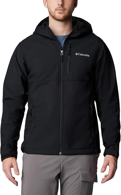 מעיל סופטשל עם כובע לגבר קולומביה אסנדר Columbia Men's Ascender 2