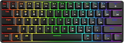 מקלדת מיני מכאנית SKYLOONG GK61 SK61