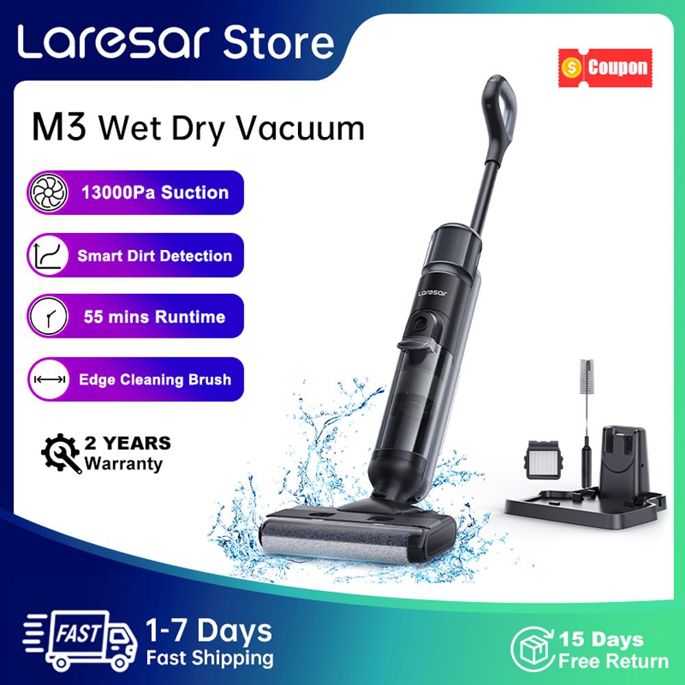 🧹 שואב שוטף אלחוטי Laresar M3 משלוח ממחסן ישראל