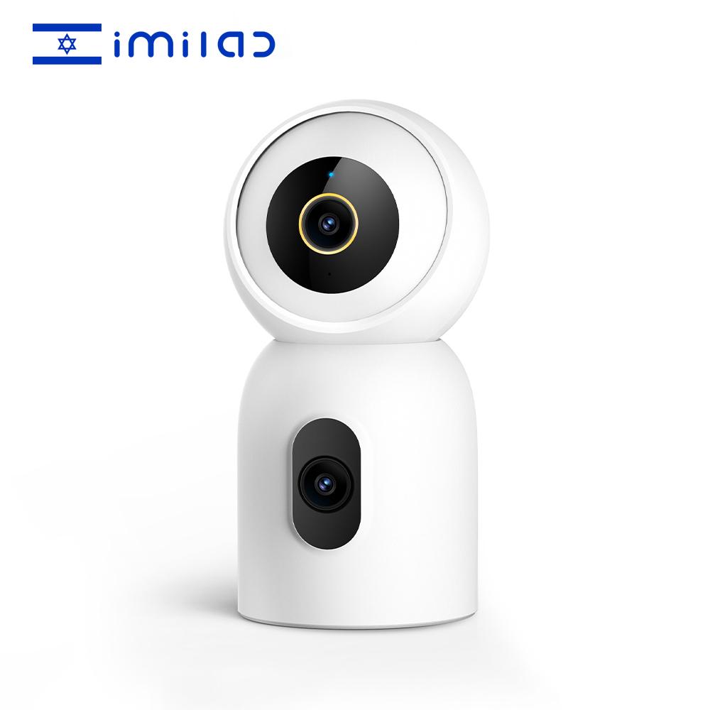 מצלמת אבטחה ביתית כפולה 2025 IMILAB C30 Dual 3K+3K WiFi