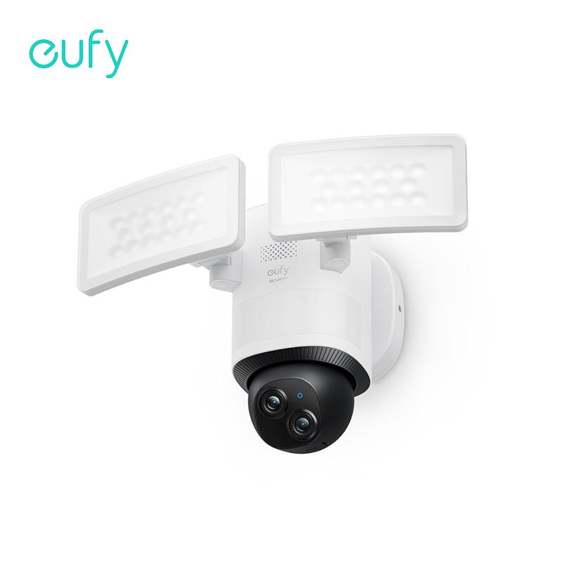 מצלמת אבטחה חיצונית עם תאורת לד eufy Security Floodlight Camera E340 Wired