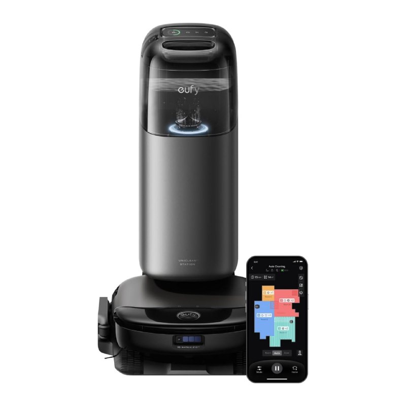 שואב אבק רובוטי עם שטיפה עצמית eufy Omni S1 Pro
