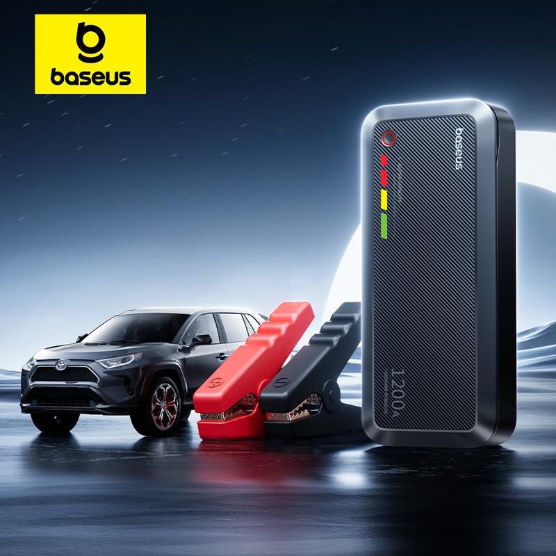 🔋 בוסטר התנעה לרכב מבוסס קבל חשמלי Baseus Super Capacitor 1200A