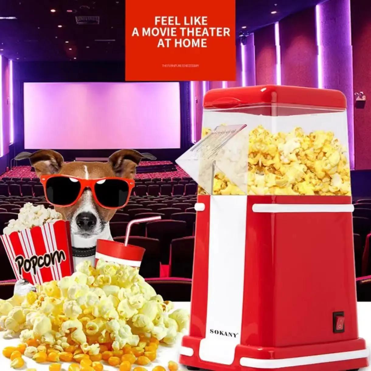 מכונת פופקורן ביתית קטנה Mini Popcorn Maker