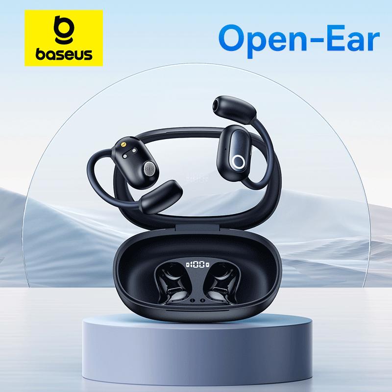 אוזניות ספורט פתוחות בהולכת צליל באוויר Baseus Eli air conduction Earphones