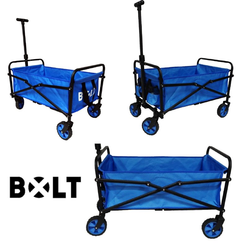 עגלת קמפינג מתקפלת Bolt CT501 – פשוט לסחוב, פשוט ליהנות! 🌞🏖️