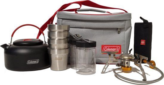 ☕ ערכת קפה אלפינית Coleman – חוויית שטח מושלמת בכף ידך! 🏕️🔥