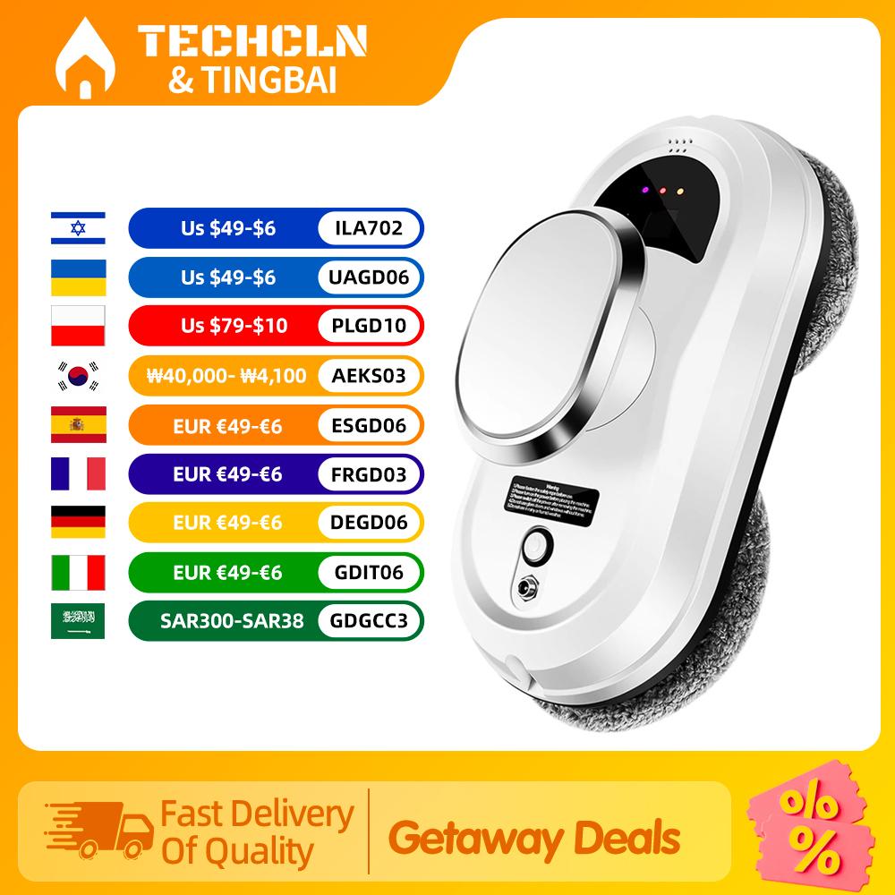 רובוט ניקוי חלונות חכם של TECHCLN