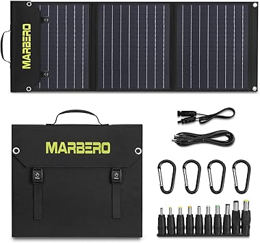 פאנל סולארי נייד מתקפל MARBERO 60W