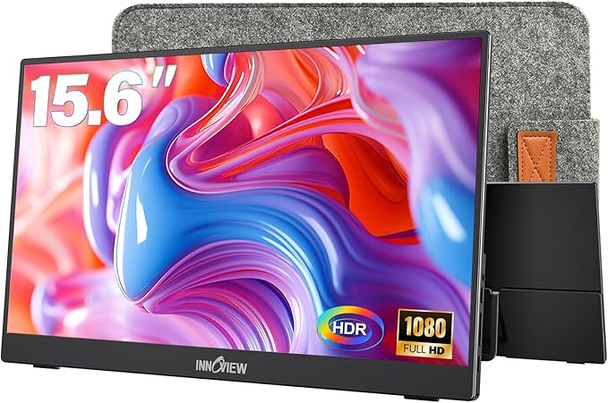 🔲 מסך נייד בגודל 15.6 אינץ' InnoView Portable Monitor 1080P