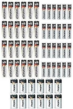 סט סוללות Energizer מקצועי COMBO 24x AA + 24x AAA + 12x 9V Energizer Max Alkaline