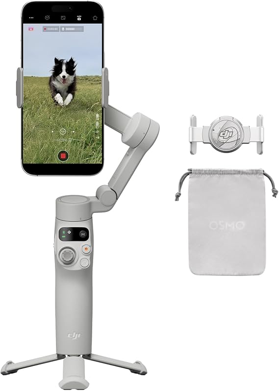 גימבל מוט סלפי עם מייצב סטבילייזר DJI Osmo Mobile 7