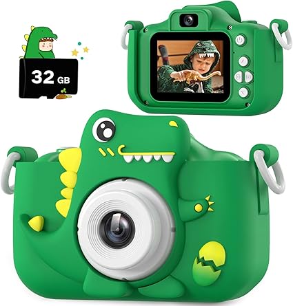 מצלמת דינוזואר לילדים – Upgrade Dinosaur Kids Camera