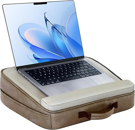 💻 כרית שולחן/ברכיים למחשב נייד עם תמיכה לשורש כף היד Breathable Laptop Pillow