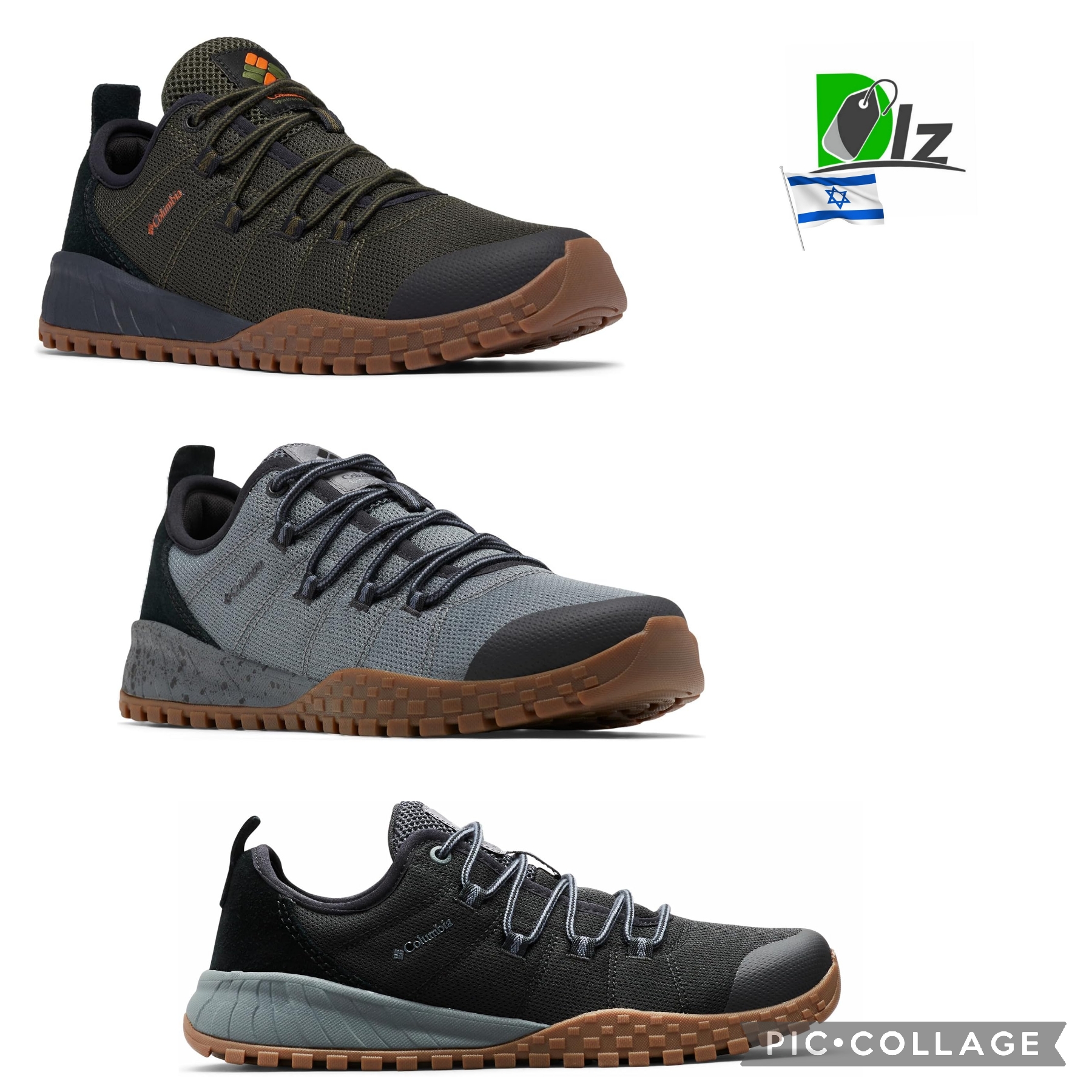 קולומביה נעלי הליכה לגברים דגם Crestwood