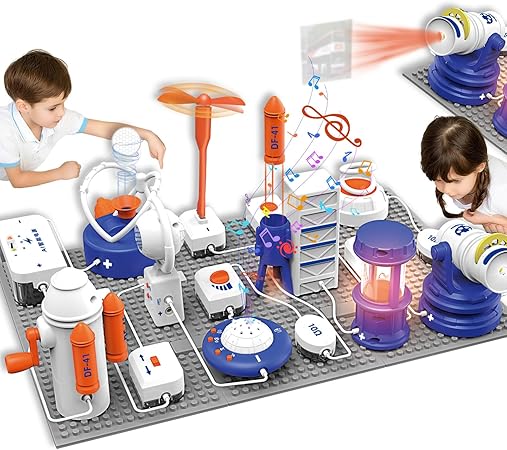 ערכת אלקטרוניקה ומדע לילדים דגם Electronics Exploration Kit