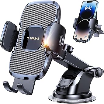 מחזיק טלפון לרכב TORRAS Military-Grade Phone Holder