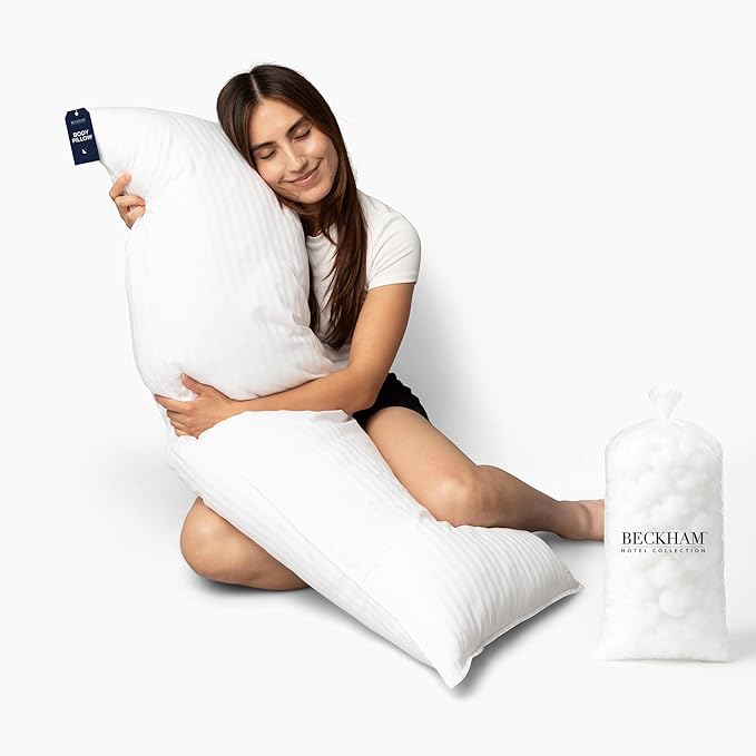 כרית גוף הוטל קולקשן Beckham Hotel Collection Customizable Body Pillow
