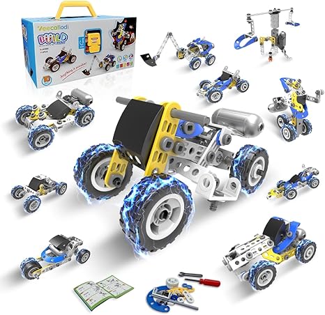 ערכת בנייה חשמלית חינוכית לילדים Electric STEM Building Set 10-in-1