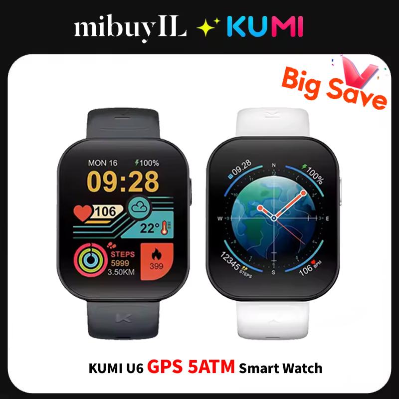 שעון חכם קומי KUMI U6 Smart Watch GPS