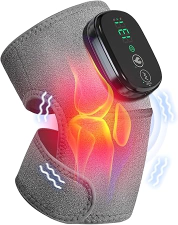 מסאג'ר מחומם לברכיים ולכתפיים – MoAcey 3‑in‑1 Heated Knee & Shoulder Massager