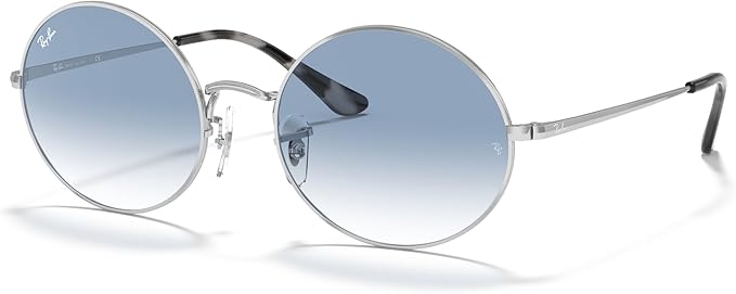 משקפי שמש ריי-באן דגם RB1970 Oval Silver Gradient
