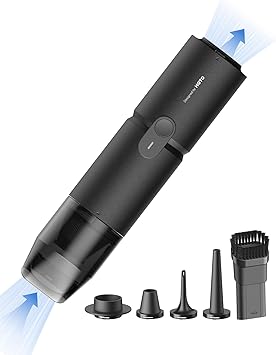 שואב אבק ידני נטען HOTO משולב מפוח ומשאבה 4 ב־1 עם עוצמת יניקה של 15000Pa