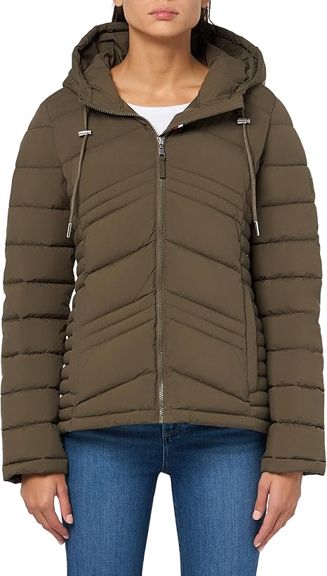 מעיל טומי הילפיגר קל משקל לנשים דגם Essential Lightweight Packable Puffer