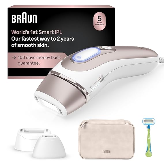 בראון מכשיר להסרת שיער Smart IPL Skin i·Expert Pro 7- Braun Smart  IPL7243