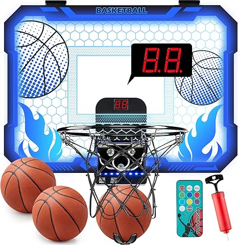 סל קליעה לבית לילדים עם תאורת לד Indoor Basketball Hoop for Kids
