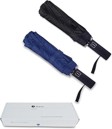 זוג מטריות מתקפלות אוטומטיות Bluinzi בקוטר 116 ס״מ