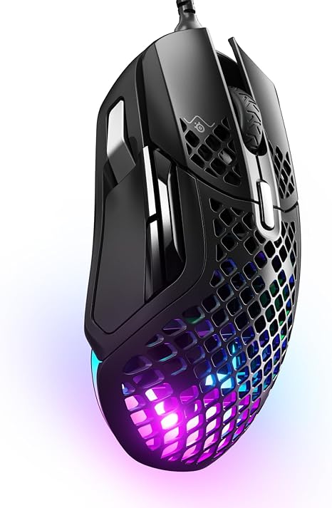 עכבר גיימינג קל משקל SteelSeries Aerox 5 Holey RGB Gaming Mouse