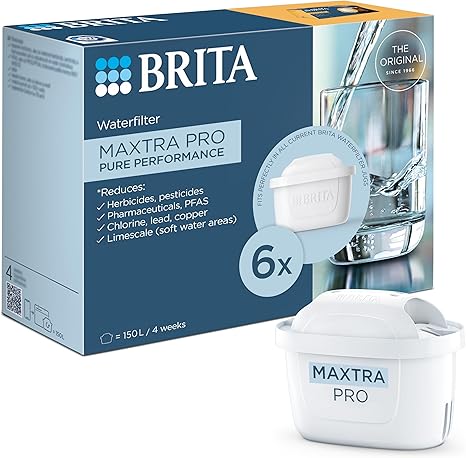 6 מסנני בריטה מקצועיים BRITA MAXTRA PRO Pure Performance