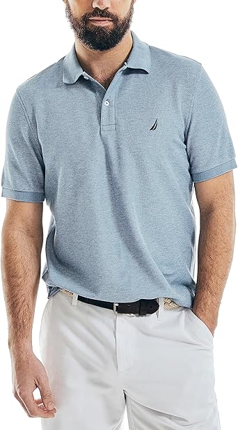 חולצת פולו Nautica Men's Performance Pique Polo Shirt