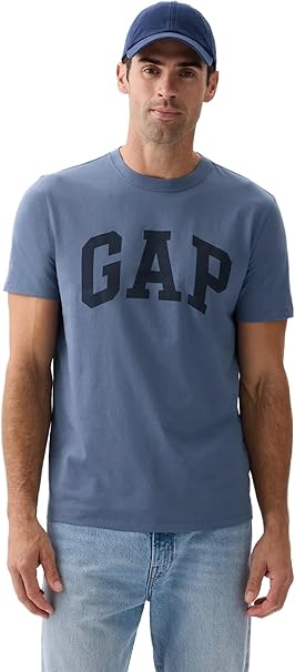 👕 חולצת טישרט קלאסית לגברים GAP  👕