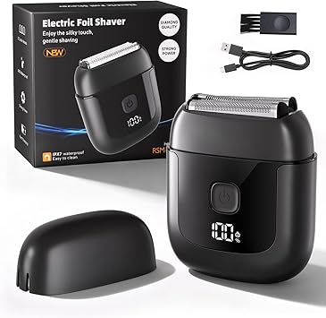 👨‍🦰מכונת גילוח חשמלית נטענת לגברים Cnunkn