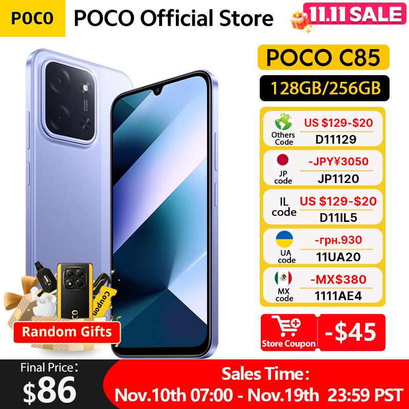 סמארטפון POCO C85 6GB\128GB Global Version