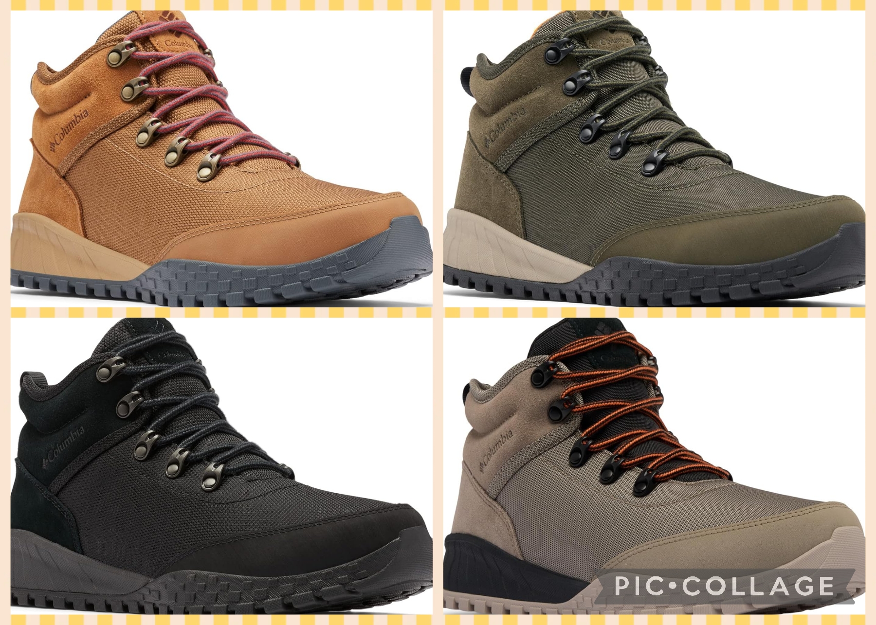 נעלי הליכה לגברים קולומביה דגם Fairbanks Mid