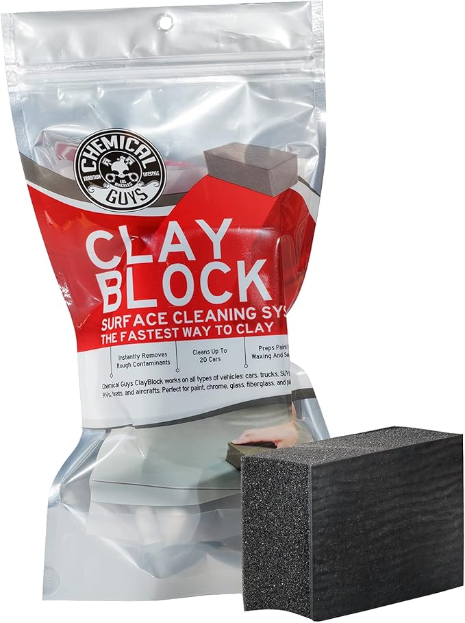 בלוק ניקוי לציפוי הרכב Chemical Guys Clay Block 🧼🖤