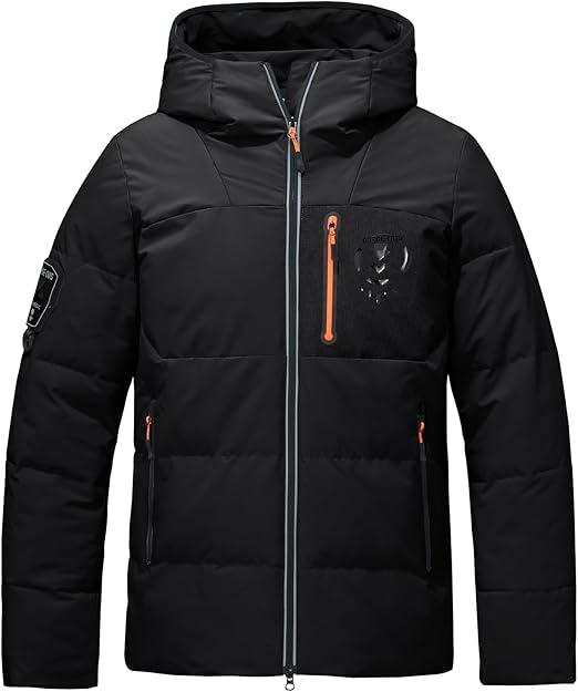 מעיל פוך סינטטי מחמם לגברים BANTREK כולל כובע