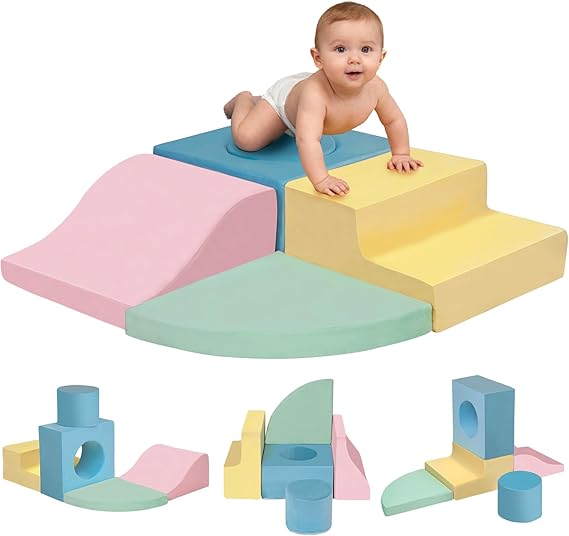 סט טיפוס 5 חלקים לפעוטות MIND&ACTION Toddler Climbing Toys Indoor